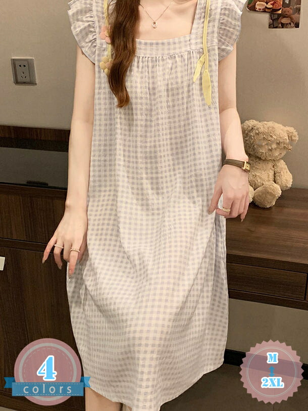 化粧着 パジャマ レディース 半袖 夏 衣装 前食い違い ロング丈 御部屋御召しもの 御部屋着好いたらしい 化粧着 半袖 馬鹿でかい大きさ 秋 御部屋着御部屋御召しもの 人服 寝巻き ds-store