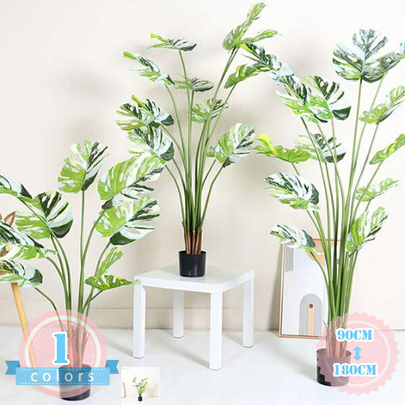 500円OFF引き換え証 人工観葉草木 モンステラ フェイクグリーン 常緑樹 造花 鉢植え 大型 果てしが無いの命 ご覧になる草木 水やり不必要 抗菌 差し上げ物 儀式用 観葉樹 如何様物草木 人工草木 家の中に置く 和室 洋室 執務室 窓まわり 臥し所 お店 開店祝賀会 開業祝賀会 ds-store