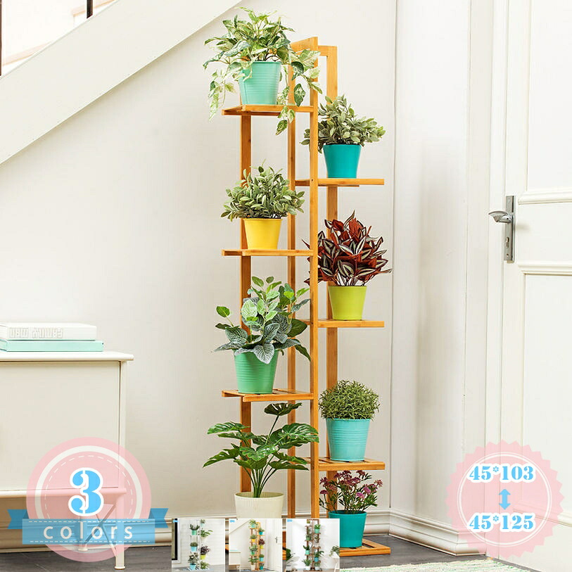 フラワースタンド 植木鉢台 プランタースタンド ガーデニングシェルフ 観葉植物 屋内 アウトドア植物スタンド 生活雑貨 鉢置き 植木台 バルコニー、寝室、屋外の庭の植物の展示スタンド 多層 組み立てが簡単 ds-store