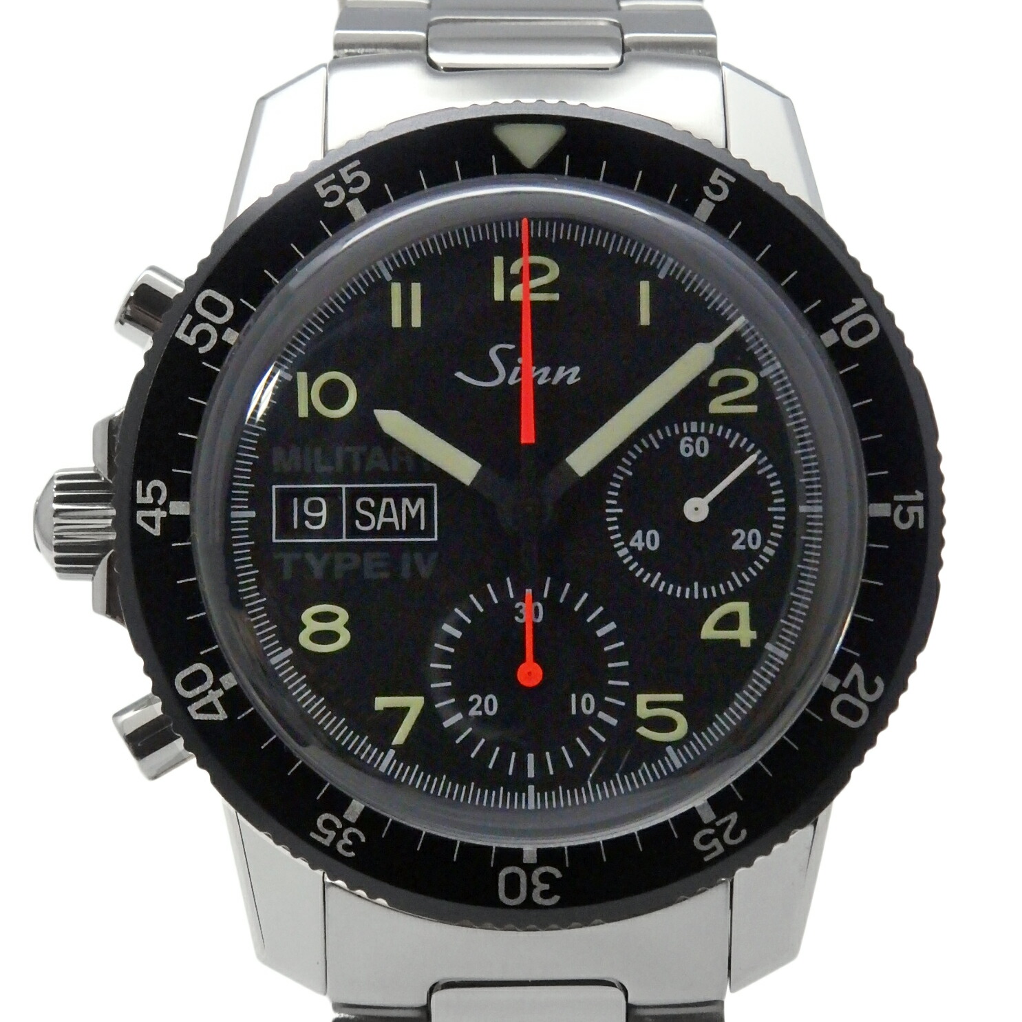 Sinn　ジン　パイロット　103ミリタリータイプIV　103 MILITARY TAPE IV　日本100本限定　メンズ　オートマ　黒文字盤 【中古】【DS KATOU】
