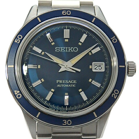 セイコー プレサージュカクテルタイム デイト メンズ 自動巻4R35-01T0 楽天市場】【ウォッチ】SEIKO セイコー プレサージュ カクテル