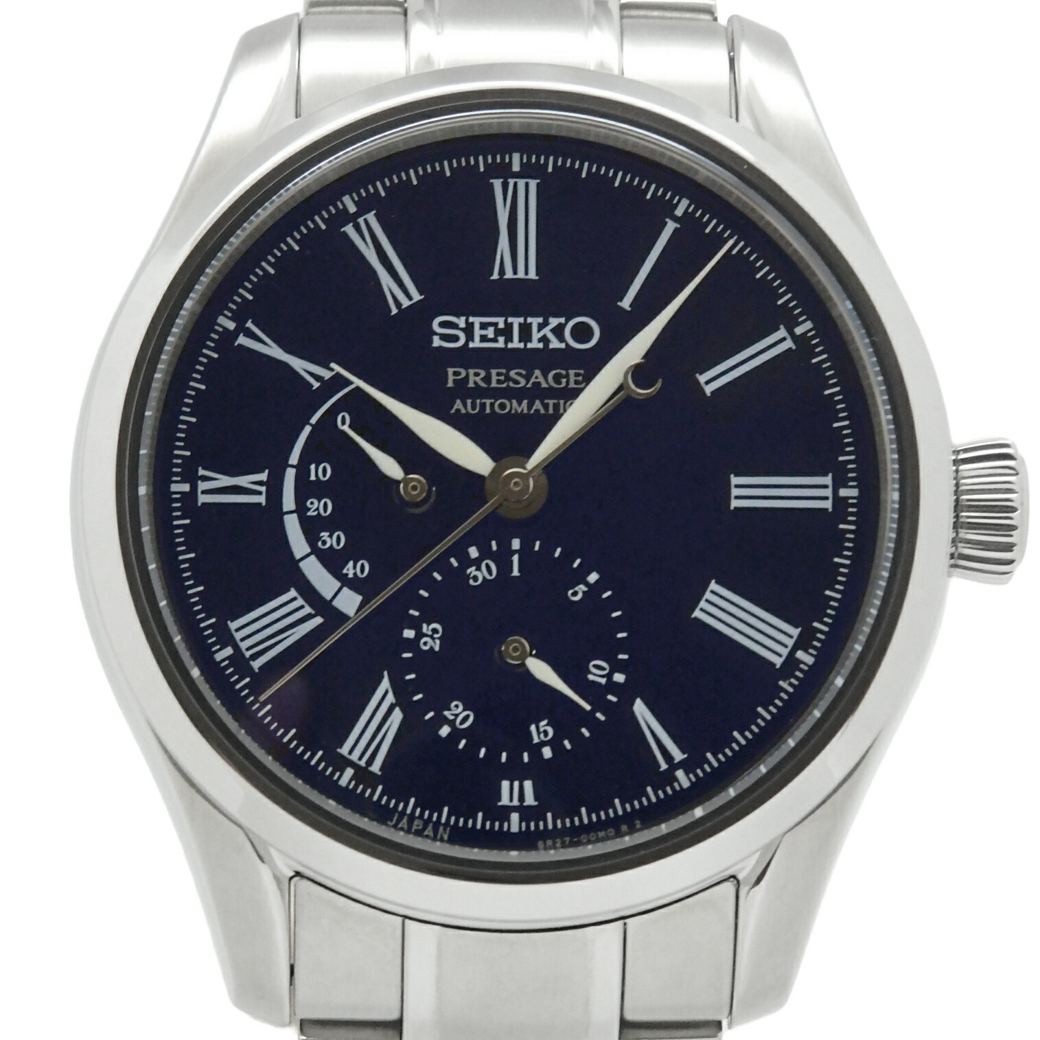 SEIKO　セイコー　プレサージュ　SARW047　メンズ　オートマ　琺瑯 ネイビー文字盤 【中古】【DS KATOU】