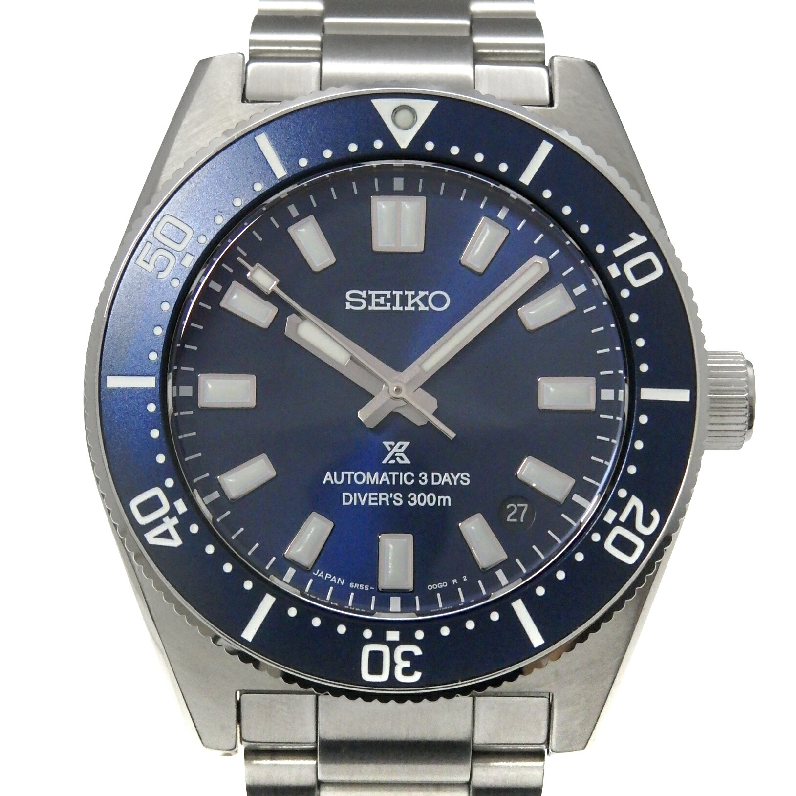 SEIKO　セイコー　プロスペックス　ダイバーズ　スキューバ　SBDC195　6R35　メンズ　オートマ　青文字盤 【中古】【DS KATOU】
