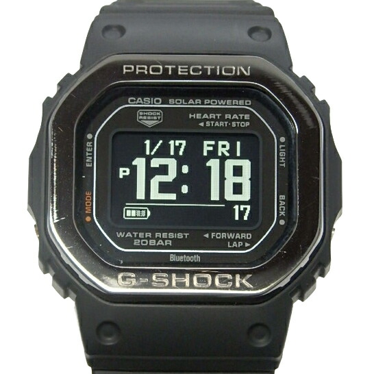 楽天市場】【中古】カシオ Gショック G-SHOCK G-SQUAD DW-H5600MB-1JR