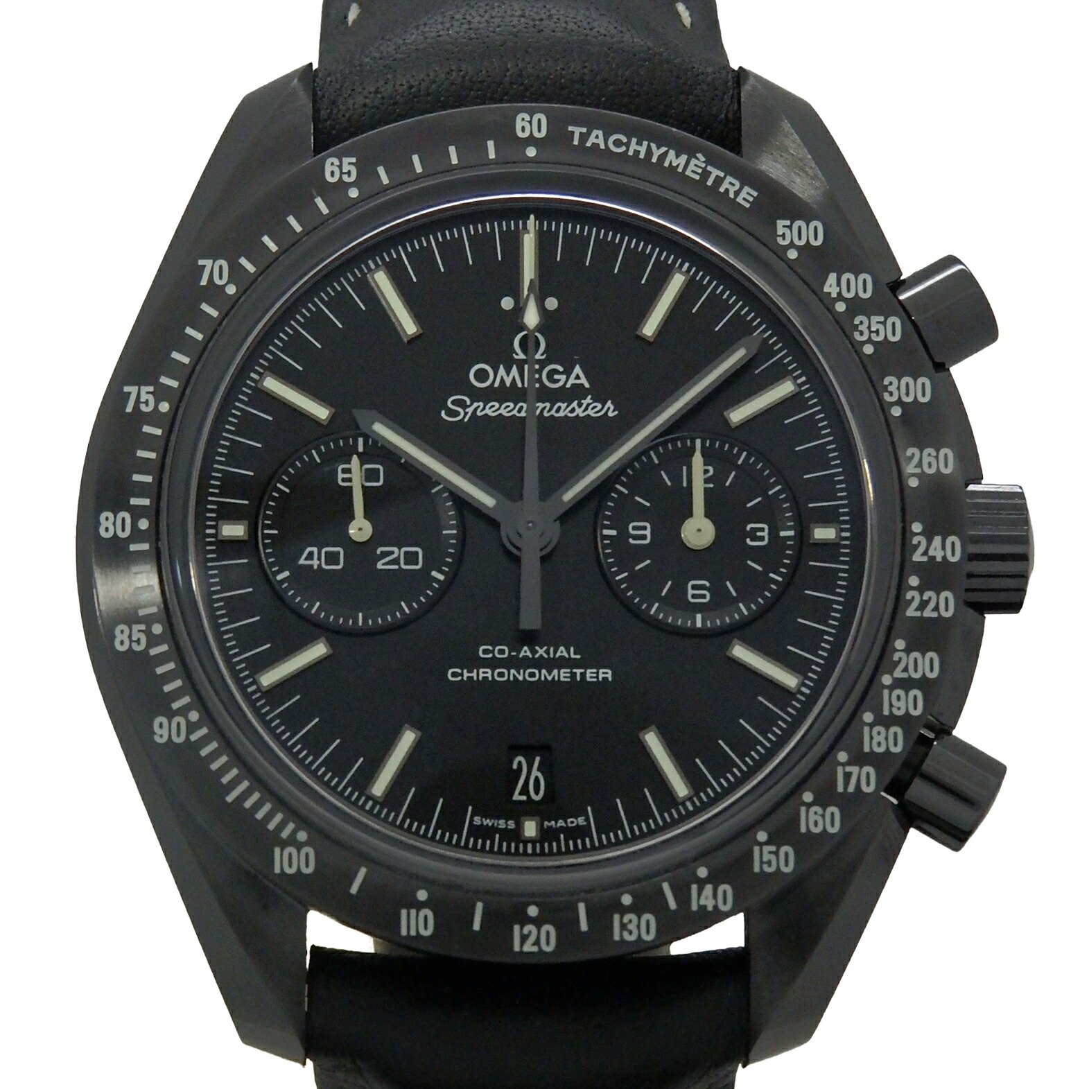 OMEGA　オメガ　スピードマスター　コーアクシャル　ムーンウォッチ　クロノグラフ　311.92.44.51.01.004　ダークサイドオブザムーン　メンズ　オートマ　黒文字盤【中古】【DS KATOU】