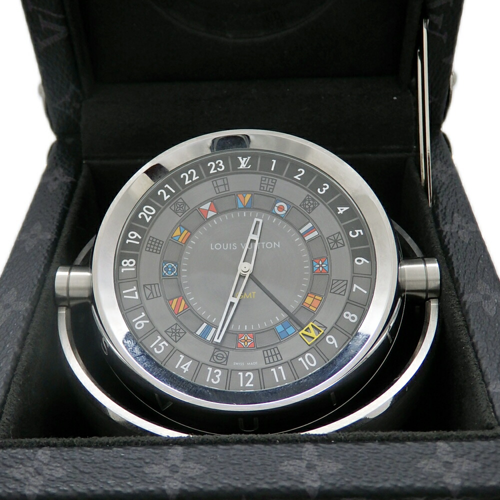 楽天市場】新品同様 カルティエ 置き時計 レザー クロコ ゴールド