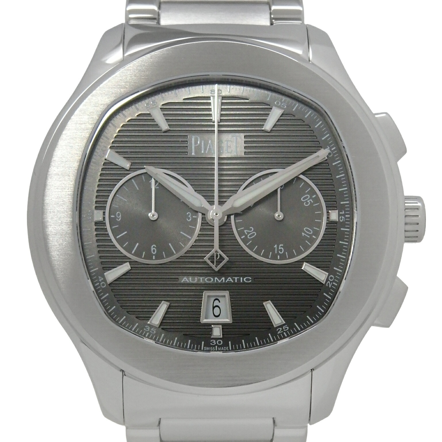 PIAGET　ピアジェ　POLO　ポロウォッチ　クロノグラフ　GOA42005　G0A42005　メンズ　オートマ　グレー文字盤 【中古】【DS KATOU】