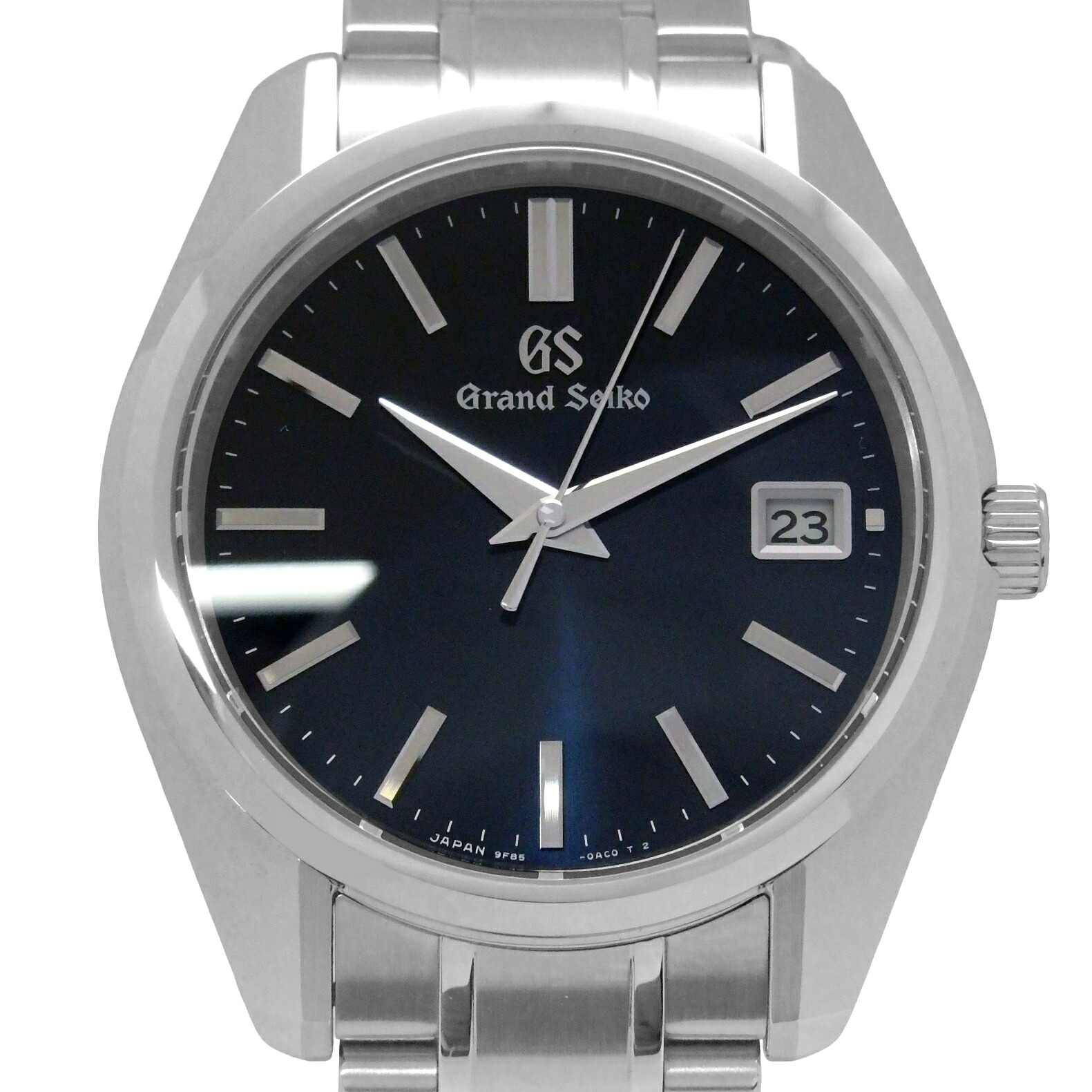 SEIKO　セイコー　GS　グランドセイコー　ヘリテージコレクション　SBGP005　9F85 メンズ　クォーツ　青文字盤　 【中古】【DS KATOU】