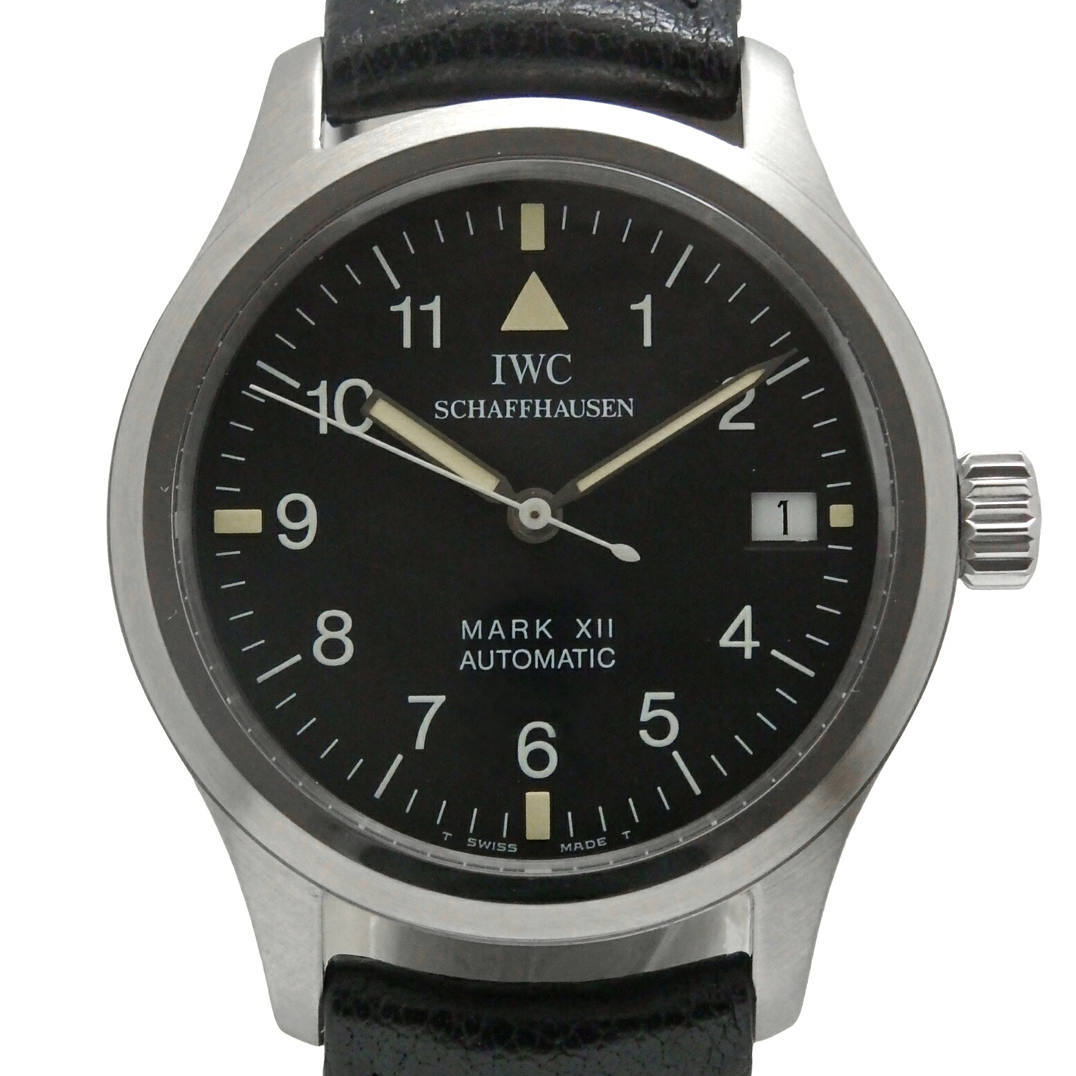 ＩＷＣ　パイロットウォッチ　MARK XII マーク12　IW324101　メンズ　オートマ　黒文字盤 【中古】【DS KATOU】