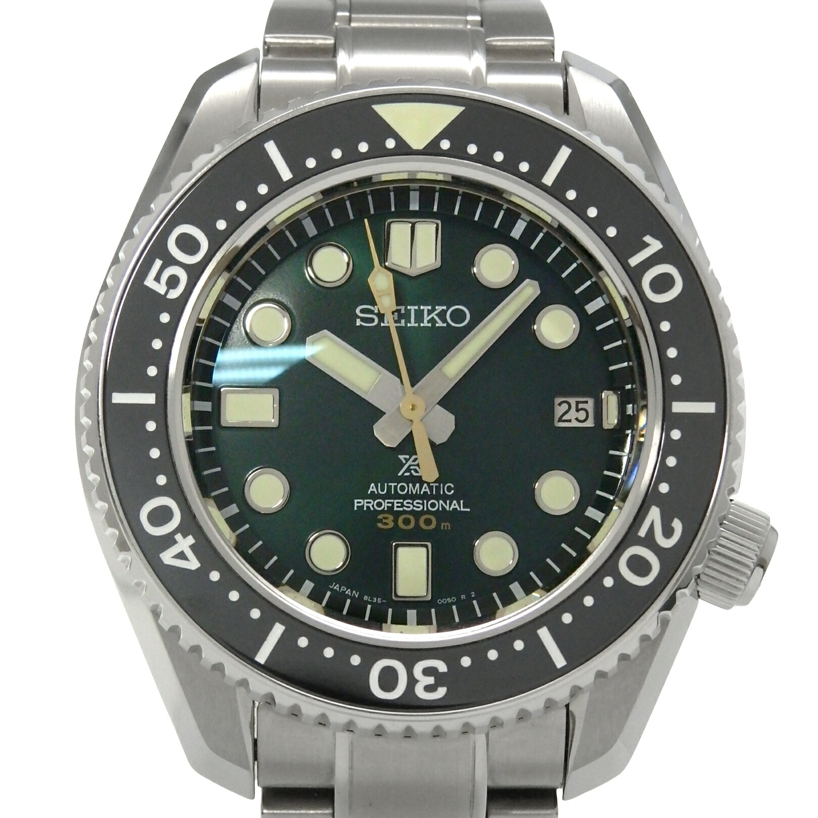 SEIKO セイコー プロスペックス ダイバー マリーンマスター SBDX043 8L35 2021年セイコー140周年祝する3000本押さえるひな形 西表島 メンズ オートマ 緑であること文字記号盤  【中古】【DS KATOU】