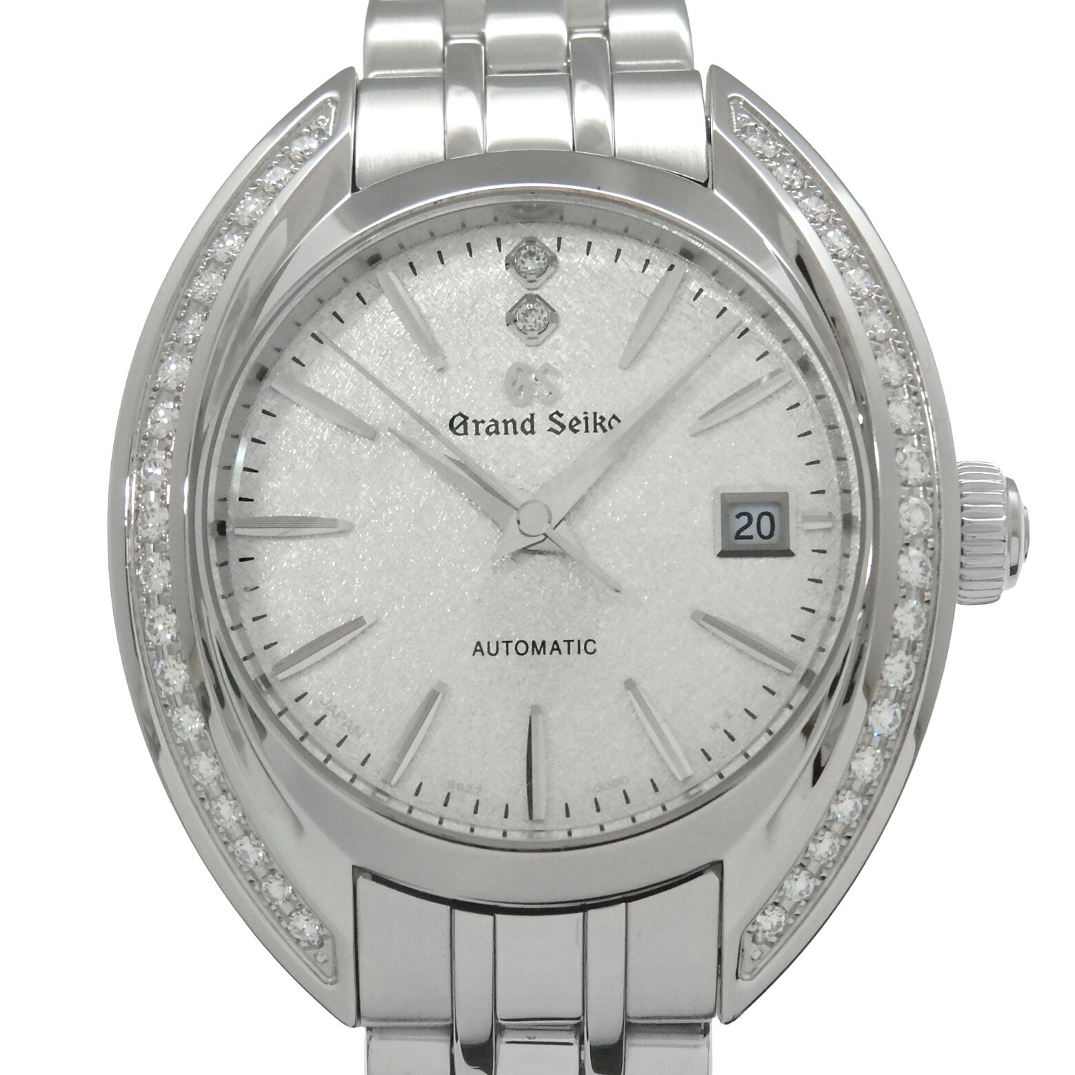 SEIKO セイコー GS 地べたセイコー 心ゆかしい寄せあわせ 金剛石 STGK011 9S27 レディース オートマ しろがね色文字記号盤  【中古】【DS KATOU】