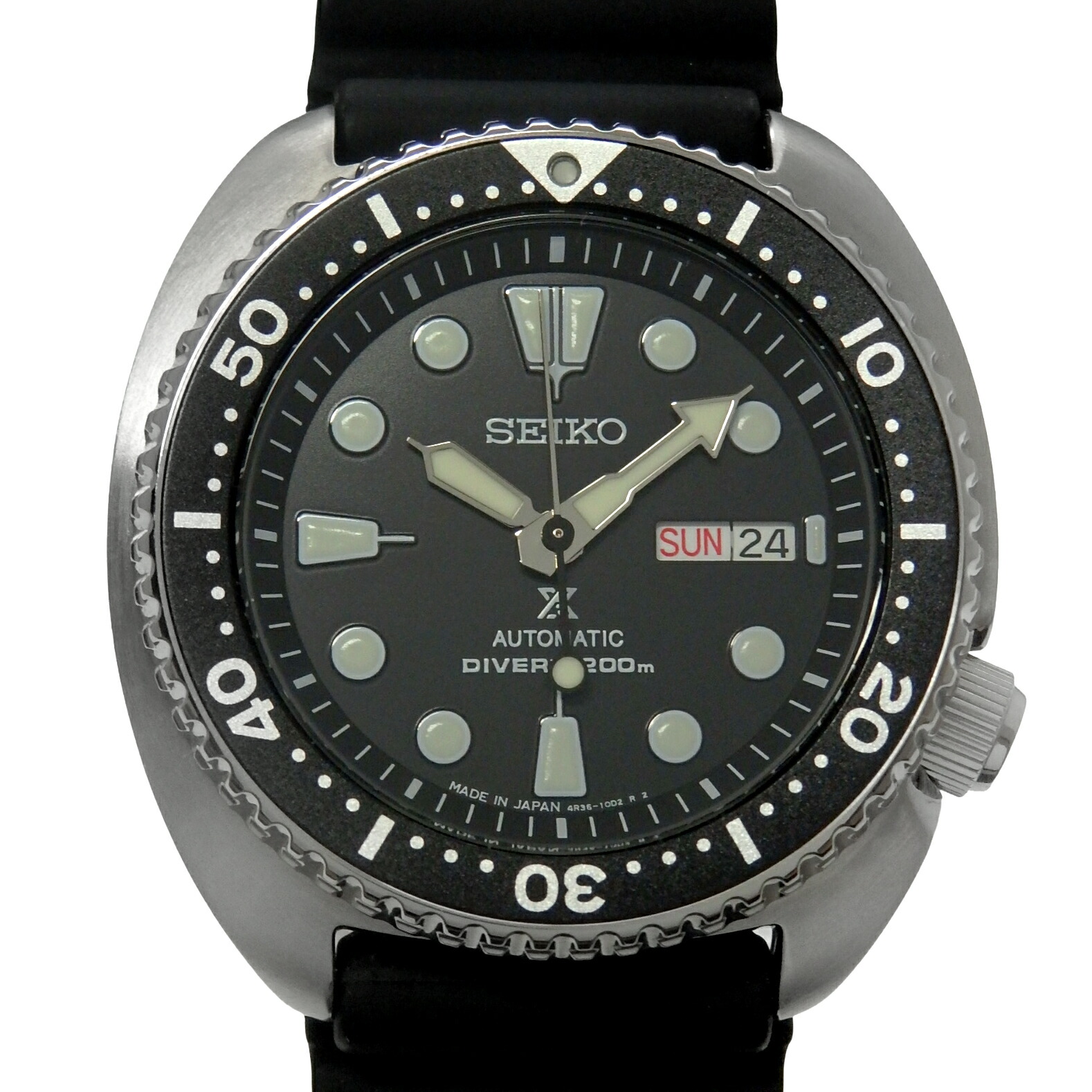 SEIKO セイコー プロスペックス ダイバー SRPE93 4R36 メンズ オートマ 黒文字盤 【中古】【DS KATOU】