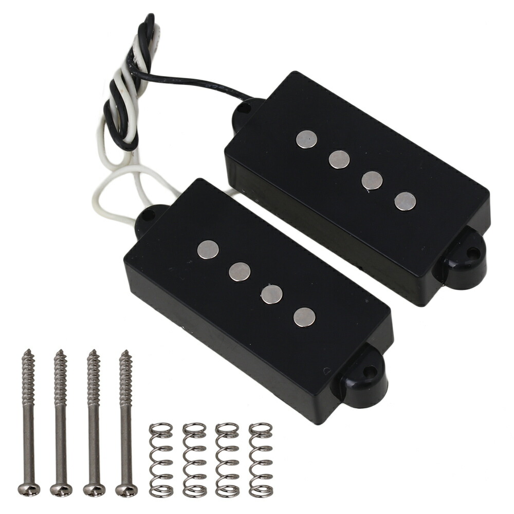 楽天市場】ベース用ピックアップセット ダブルコイル 5弦ジャズ