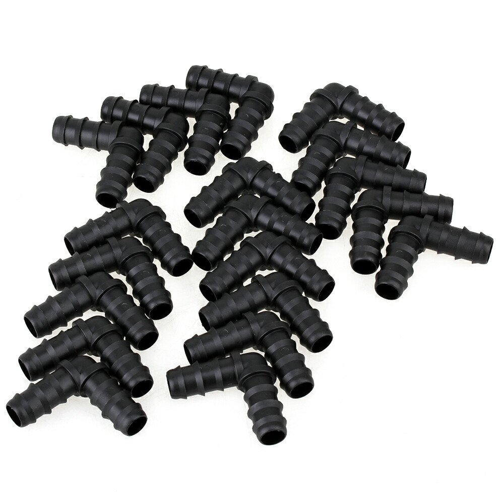 楽天市場】灌漑継手キット 15.5 mmとげある 13 mm点滴灌漑用 (ブラック