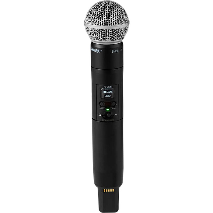 Shure SLXD2+/58\u003d-JB シュア SM58マイクロホン搭載デジタルワイヤレスハンドヘルド送信機