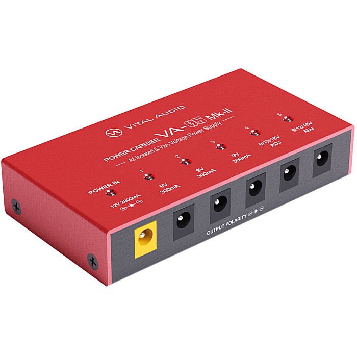 ギター POWER SUPPLY 08 Mk-II 楽天市場】VITAL AUDIO POWER CARRIER VA-08 Mk-II ヴァイタル