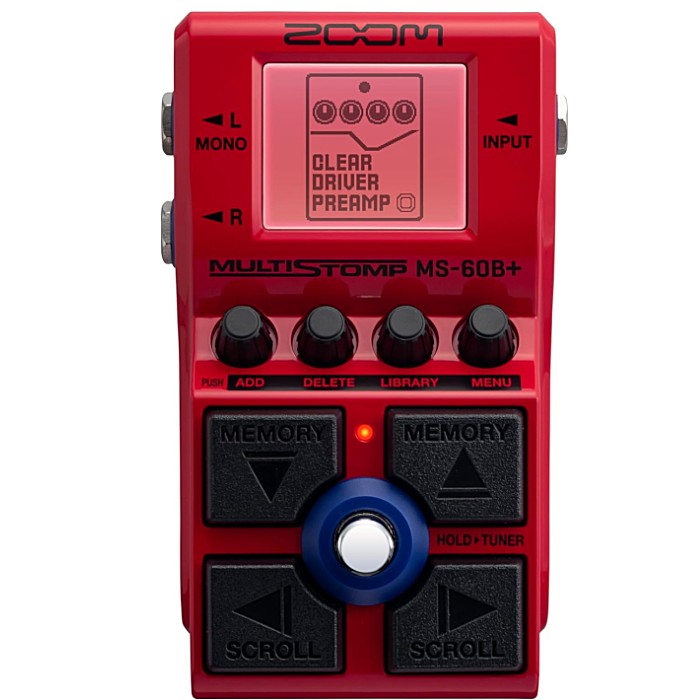 Zoom MS-60B+ Bass MultiStomp ズーム ベース用マルチエフェクター｜ギターパーツの店・ダブルトラブル