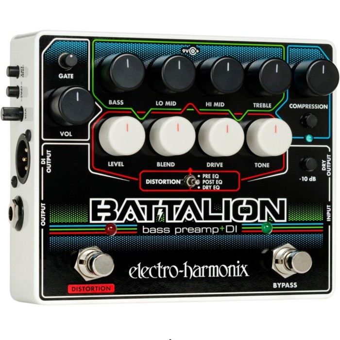 Electro-Harmonix Battalion エレクトロハーモニクス ベース プリアンプ/DI｜ギターパーツの店・ダブルトラブル 21,560円