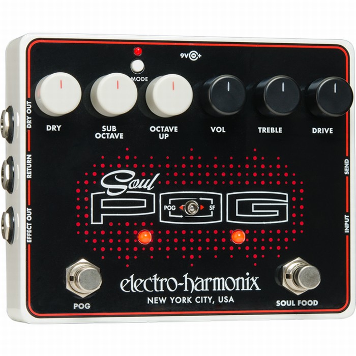 エレクトロハーモニクス nano POG ポリフォニックオクターブジェネレーター Amazon | electro-harmonix エレクトロハーモニクス