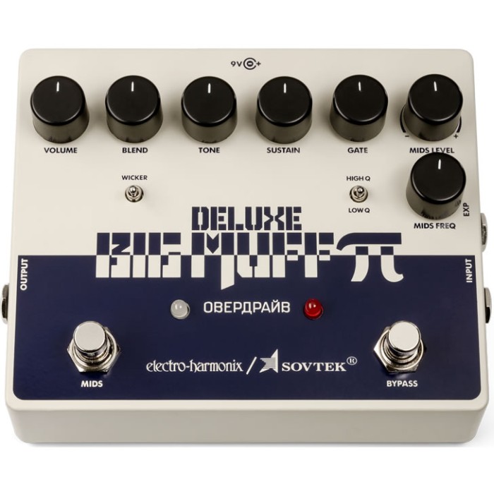 Electro-Harmonix Sovtek Deluxe Big Muff Pi エレクトロハーモニクス ファズ/ディストーション|ギターパーツの店・ダブルトラブル