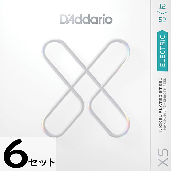 6セット D'Addario XSE1252W XS Nickel 3弦ワウンド 011-056 ダダリオ コーティング弦 エレキギター弦|ギターパーツの店・ダブルトラブル