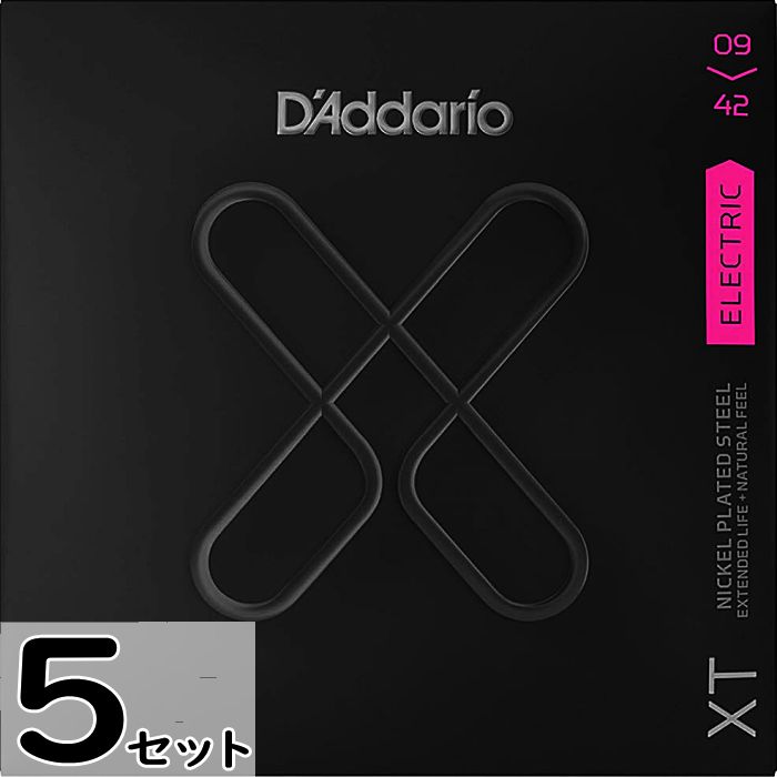5セット D'Addario XTE0942 XT Nickel 009-042 ダダリオ コーティング弦 エレキギター弦 6,092円