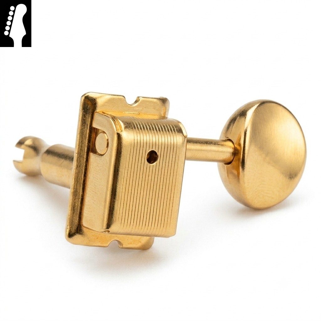Gotoh SD91 H.A.P Gold L6 ゴトー ギターペグ ハイトアジャスタブルポスト ゴールド 6連（ペグボタンオプション対応）｜ギターパーツの店・ダブルトラブル 15,477円