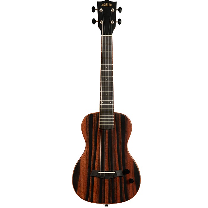 KALA Solid Body Electric Striped Ebony Tenor Ukulele KA-SB-EBY-T カラ エレクトリック テナーウクレレ