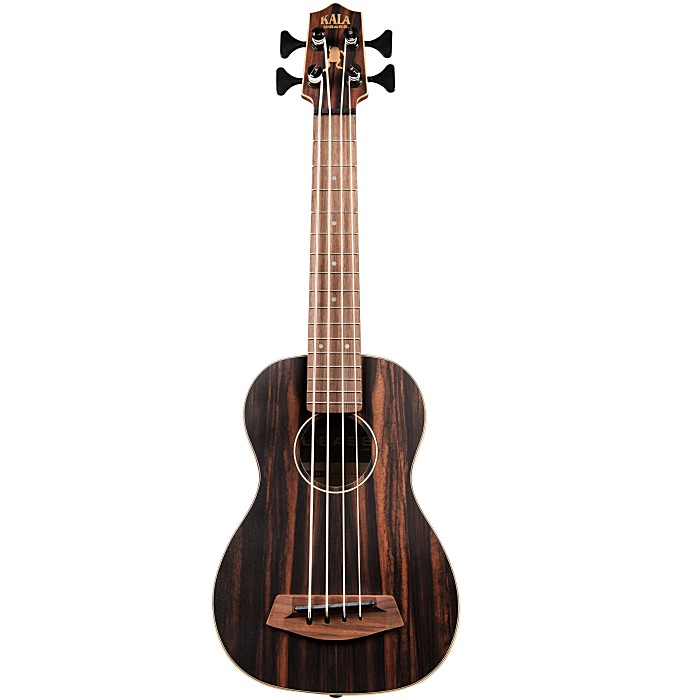 KALA U.BASS Striped Ebony With Rounds Wounds UBASS-EBY-FSRW カラ ウクレレベース