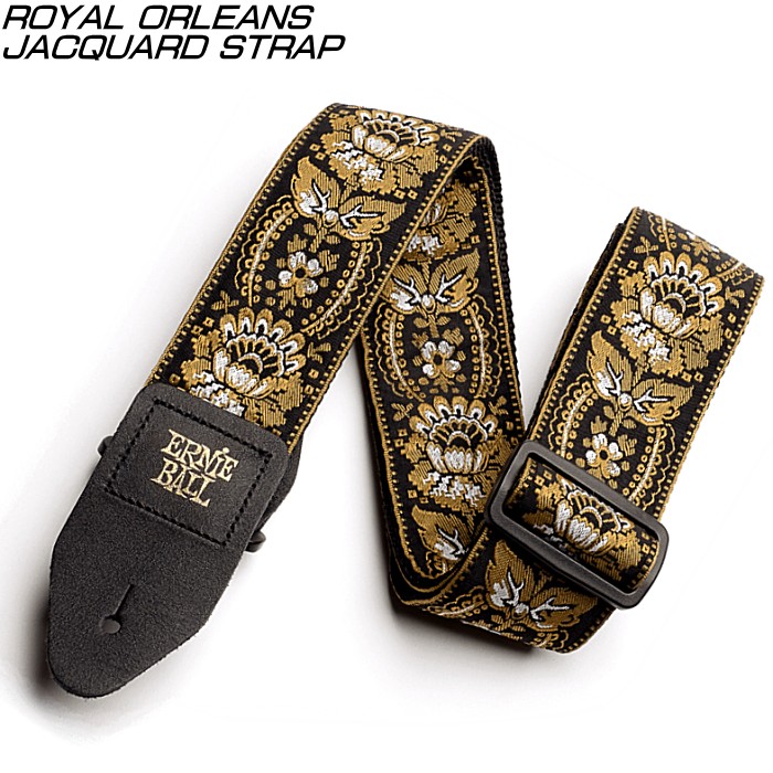 楽天市場】ERNIE BALL Jacquard Strap Silver Orleans #4150 アーニー