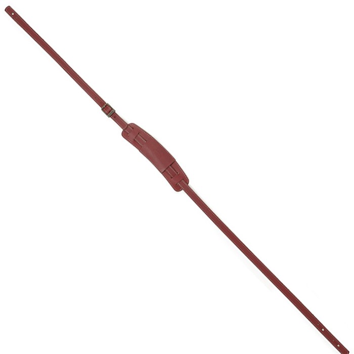 Live Line Leather Strap Retro Style LR45RED ライブライン ギターストラップ レッド