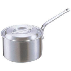 アカオアルミ 軽銀DON片手深型鍋 18糎 ＜AKT19018＞ AKT19018 キッチン用品・食器・調理器具-鍋-片手鍋