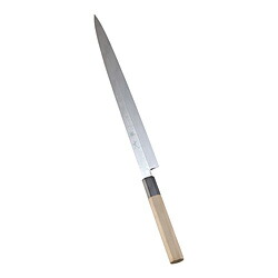 遠藤商事 Ω佐文 本焼鏡面仕上 ふぐ引 33cm(木製サヤ付) ＜ASB53033＞ ASB53033