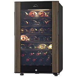 【基本設置料金セット】 フォルスタージャパン ワインセラー GrandCellar(グランセラー) ウッドブラウン SG-121GS-WB ［49本 /右開き］ SG121GS 【お届け日時指定不可】｜ソフマップ店