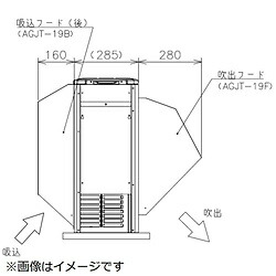 楽天市場】三菱 電機 ルーム エアコン 室外機用 防雪フード AGJS-18B