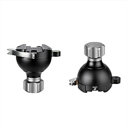 LEOFOTO クランプ付ショートハンドル ハーフボール Leofoto(レオフォト) YB-75SC YB75SC｜ソフマップ店