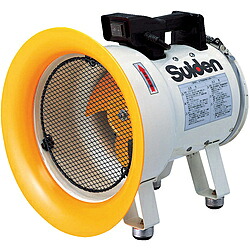 スイデン 送風機（軸流信奉者）ハネ200粍 単相200V低騒々しい音省エネ SJF200L2 SJF200L2