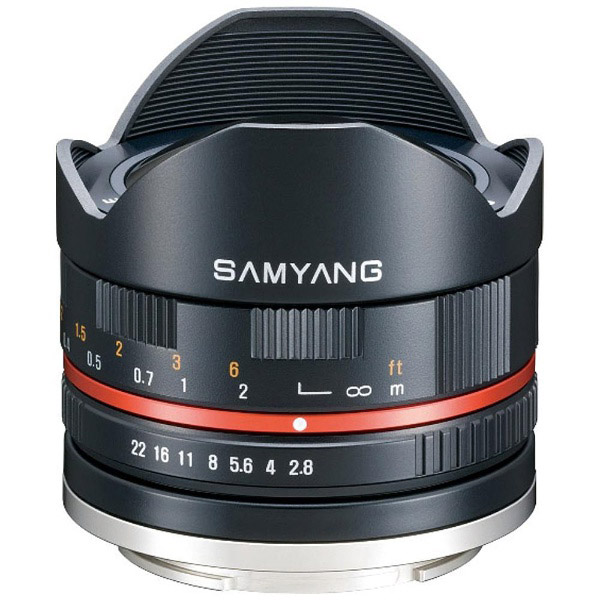 おしゃれ Fish Eyeii Umc F2 8 8mm Samyang サムヤン ブラック 対角線魚眼レンズ Mfレンズ ソニーeマウント Aps C カメラ用交換レンズ