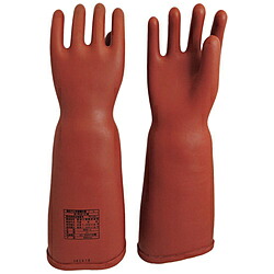 渡部工業 ワタベ 高圧ゴム手袋460mm胴太型LL 555LL|ソフマップ店