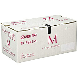 KYOCERA(京セラ) TK-5241M 完全無欠トナー ECOSYS M5526cdw／ECOSYS P5026cdw用 マゼンタ TK5241M 【864】