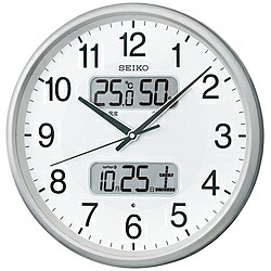 SEIKO 電磁波掛時計 KX383S KX383S [振込不可]