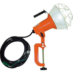 ハタヤリミテッド 防雨型作業灯 リフレクターランプ300W 100V接地付5m バイス付 RG305K RG305K|ソフマップ店