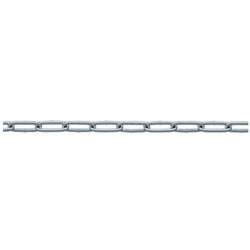 ニッサチェイン 鉄ユニクロ溶接リンクチェイン 3mm×30m IW2030 IW2030