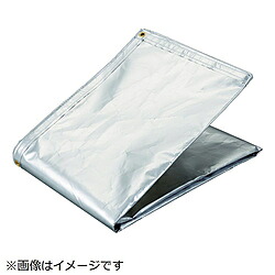 トラスコ中山 TRUSCO 軽銀蒸着塩ビ遮熱居敷き 1．8×5．4M TRSPC-1854 TRSPC1854
