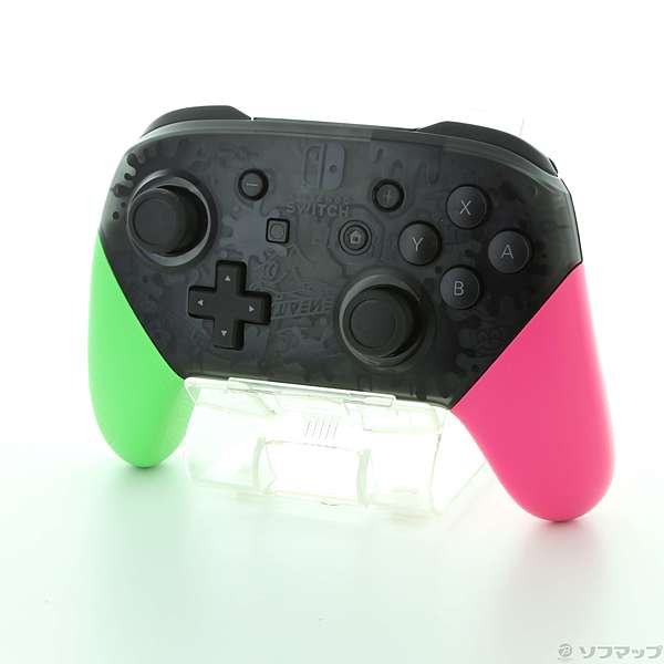 楽天市場 中古 Nintendo 任天堂 Nintendo Switch Proコントローラー スプラトゥーン2エディション Hac A Fsskb Switch Ud ソフマップ楽天市場店