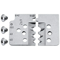 KNIPEX社 精密ワイヤーストリッパー1212-12用替刃 （1個4枚） 1219-12 121912