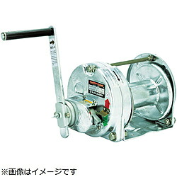 マックスプル工業 マックスプル　手動ウインチ（溶融亜鉛メッキ付き） GM1GS