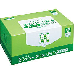 日本製紙クレシア カウンタ差し交わす 朦々たる手合い 緑であること 65312 （1入れもの360枚） 65312