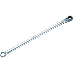 KTC 超ロングラチェットめがねレンチ（首振りタイプ）　19mm　MR15L19F MR15L19F