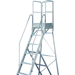 トラスコ中山 ＴＲＵＳＣＯ　ＴＤＡＤ用フルセット手すり　高さ９００ｍｍ　本体高さ２．１０ｍ用 TDAD-TF-210 TDADTF210